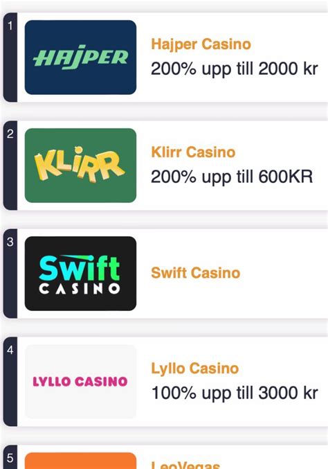Casino utan registrering .